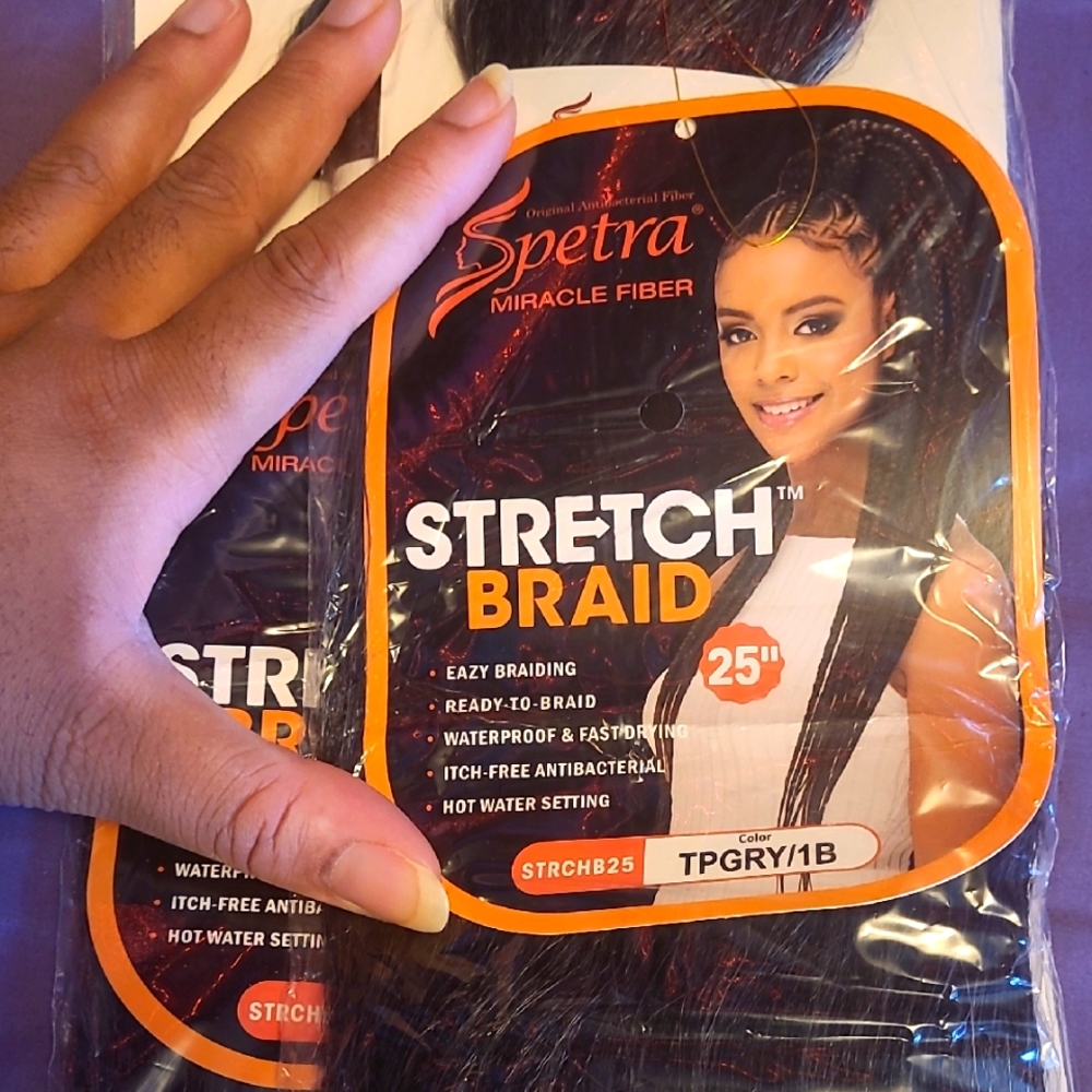 2 For $15 Spectra Stretch Braiding Hair Extensions